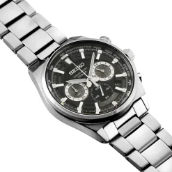 Montre Sport Noir|SEIKO Discount