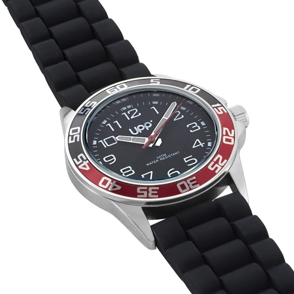 Montre Axel Noir Et Rouge|UPP Clearance