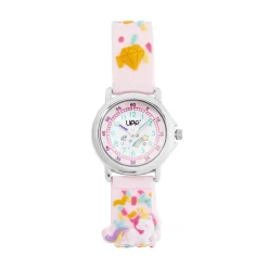 Montre Fuzzy Rose Et Blanc|UPP Clearance