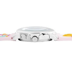 Montre Fuzzy Rose Et Blanc|UPP Clearance