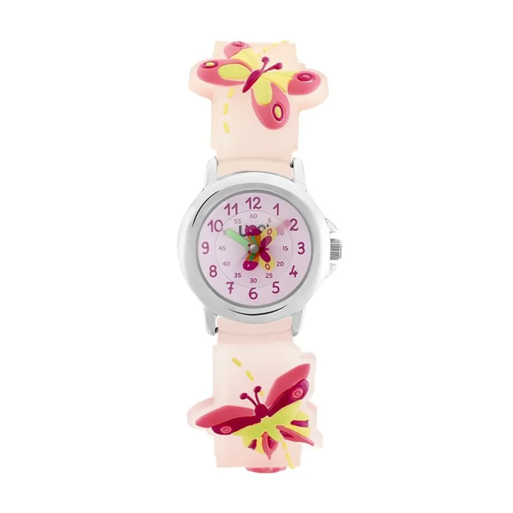 Montre Papillon Rose|UPP New