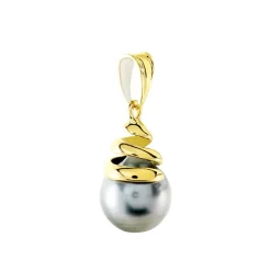Pendentif Acme Or Jaune Perle De Culture De Tahiti|Marc Orian