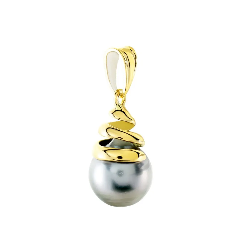 Pendentif Acme Or Jaune Perle De Culture De Tahiti|Marc Orian