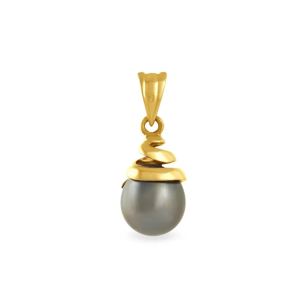 Pendentif Acme Or Jaune Perle De Culture De Tahiti|Marc Orian