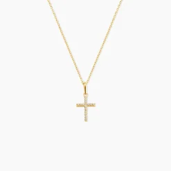 Pendentif Allen Or Jaune Oxyde De Zirconium