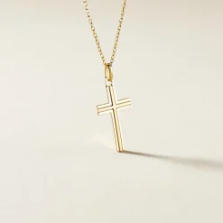 Pendentif Amaelle Croix Or Jaune|Marc Orian Sale