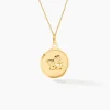 Pendentif Ange Rond Or Jaune
