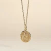 Pendentif Ange Rond Or Jaune|Marc Orian Discount
