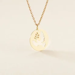 Pendentif Anny Colombe Or Jaune