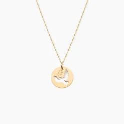 Pendentif Anny Colombe Or Jaune