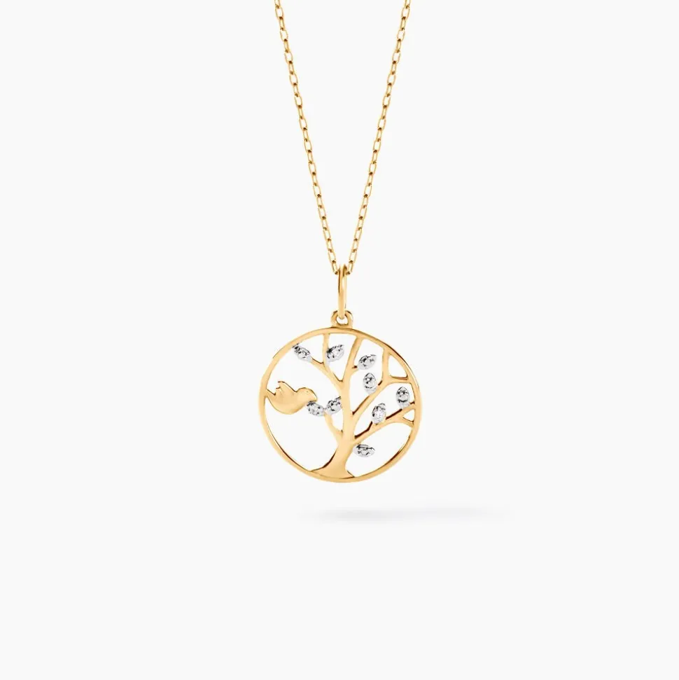 Pendentif Arethusa Or Jaune Diamant
