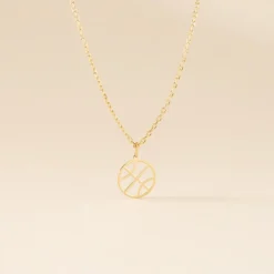 Pendentif Aster Or Jaune