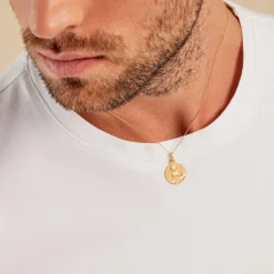 Pendentif Baptiste Or Jaune