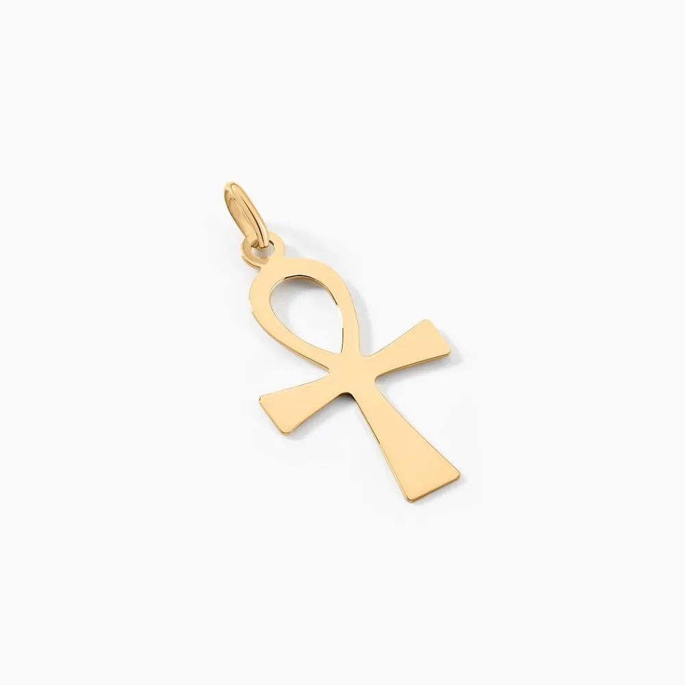 Pendentif Basilissa Croix De Vie Or Jaune|Marc Orian Discount
