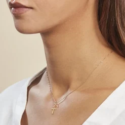 Pendentif Basilissa Croix De Vie Or Jaune|Marc Orian Best