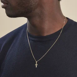 Pendentif Basilissa Croix De Vie Or Jaune|Marc Orian Best