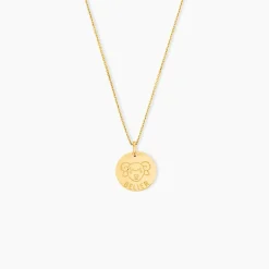Pendentif Bergonia Zodiaque Or Jaune|Marc Orian New