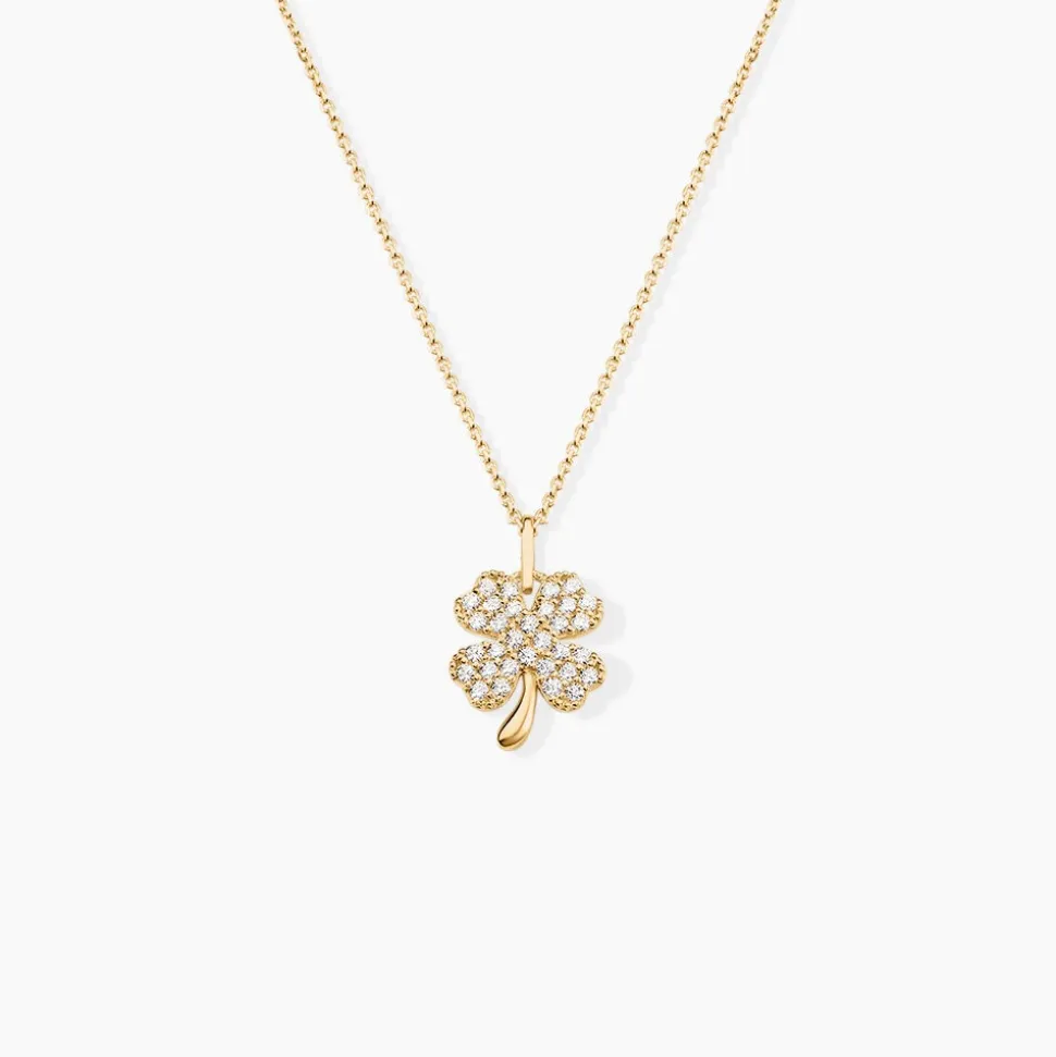 Pendentif Brewal Or Jaune Oxydes De Zirconium