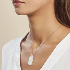 Pendentif Ceren Argent Blanc|Marc Orian Best