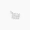 Pendentif Dajo Argent Blanc|Marc Orian Discount