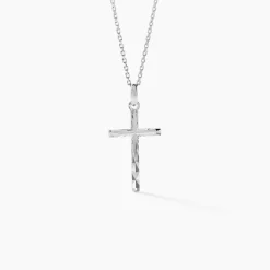 Pendentif Desilia Ciselée Argent Blanc|Marc Orian Sale