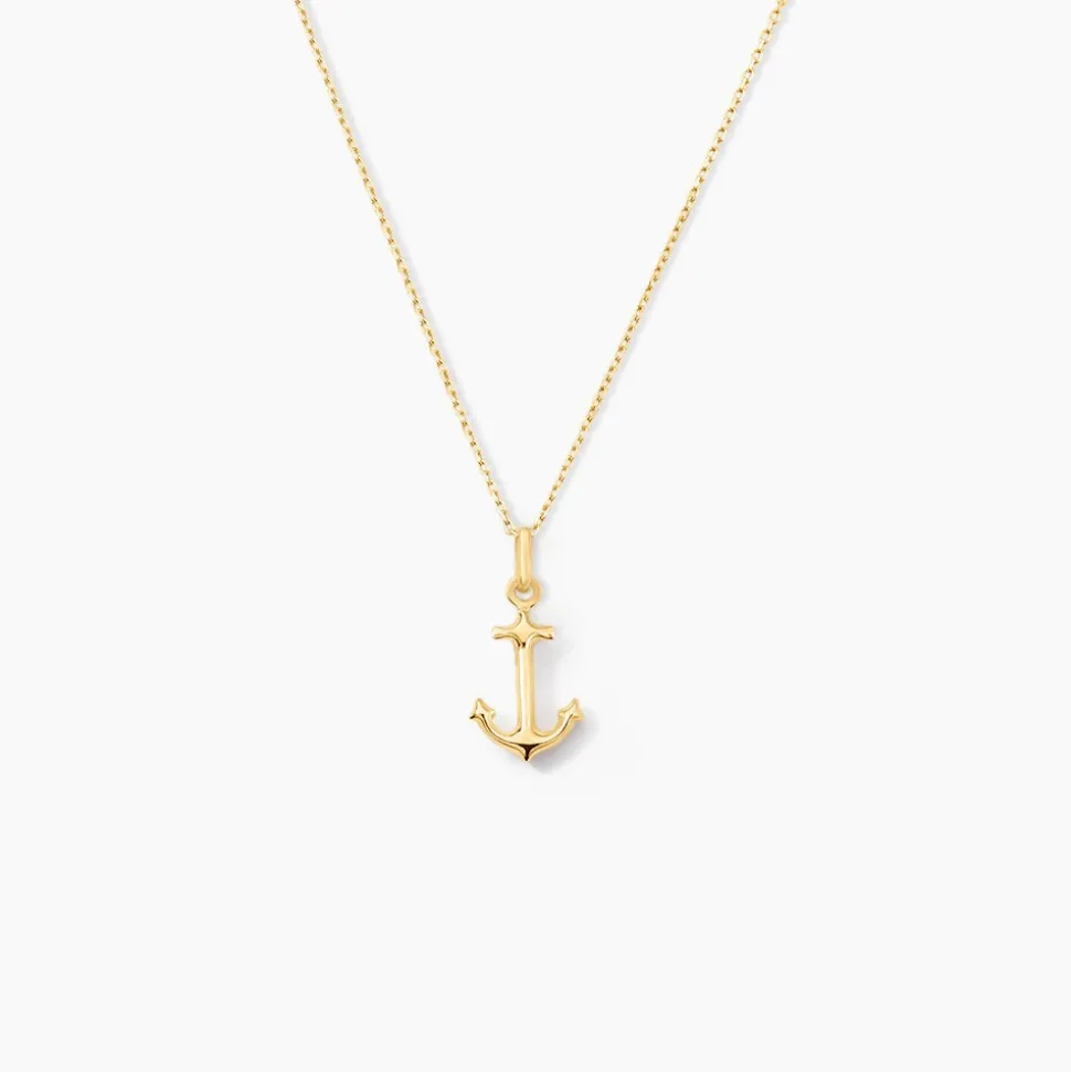 Pendentif Edouarda Ancre Or Jaune