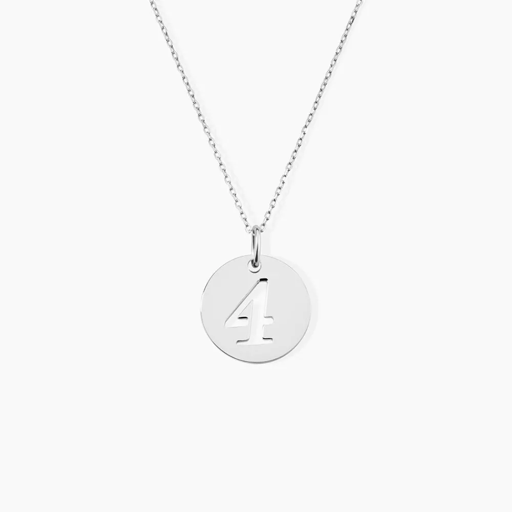 Pendentif Efiso Argent Blanc|Marc Orian