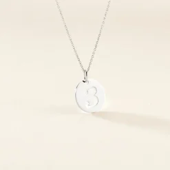 Pendentif Efiso Argent Blanc|Marc Orian Discount