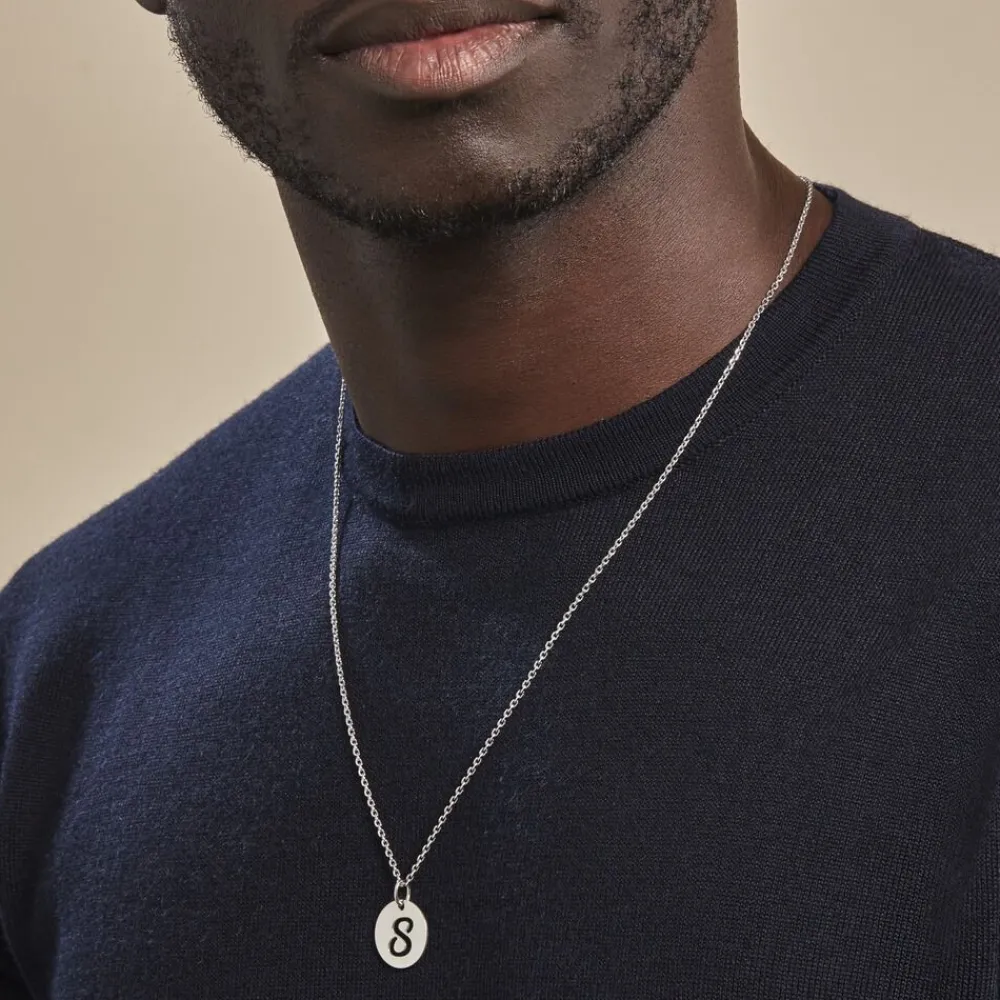 Pendentif Efiso Argent Blanc|Marc Orian Clearance
