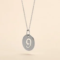 Pendentif Efiso Argent Blanc|Marc Orian