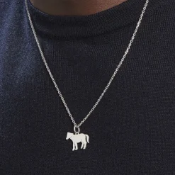Pendentif Eitan Argent Blanc|Marc Orian