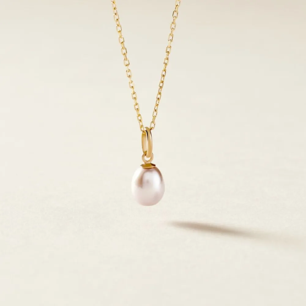 Pendentif Elbertina Or Jaune Perle De Culture|Marc Orian Discount