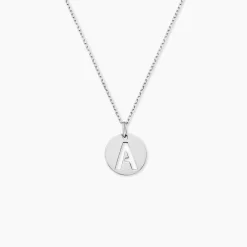 Pendentif Elio A Argent Blanc|Marc Orian Online