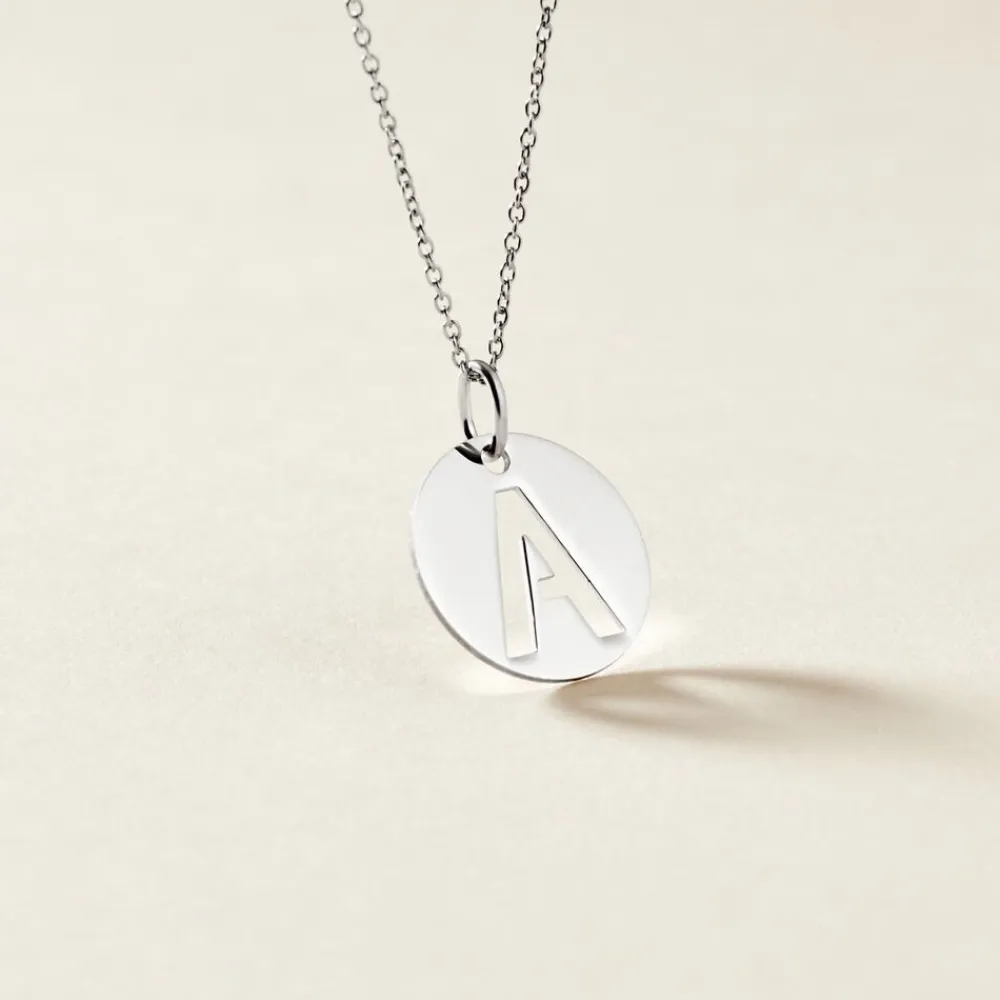 Pendentif Elio A Argent Blanc|Marc Orian Online