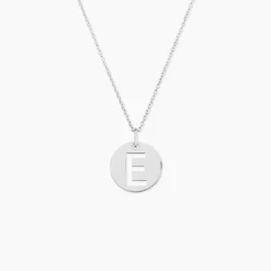 Pendentif Elio E Argent Blanc|Marc Orian