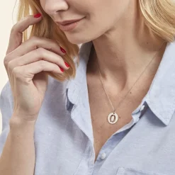 Pendentif Elio O Argent Blanc|Marc Orian New