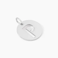Pendentif Elio P Argent Blanc|Marc Orian Sale