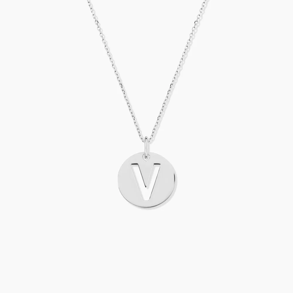 Pendentif Elio V Argent Blanc|Marc Orian