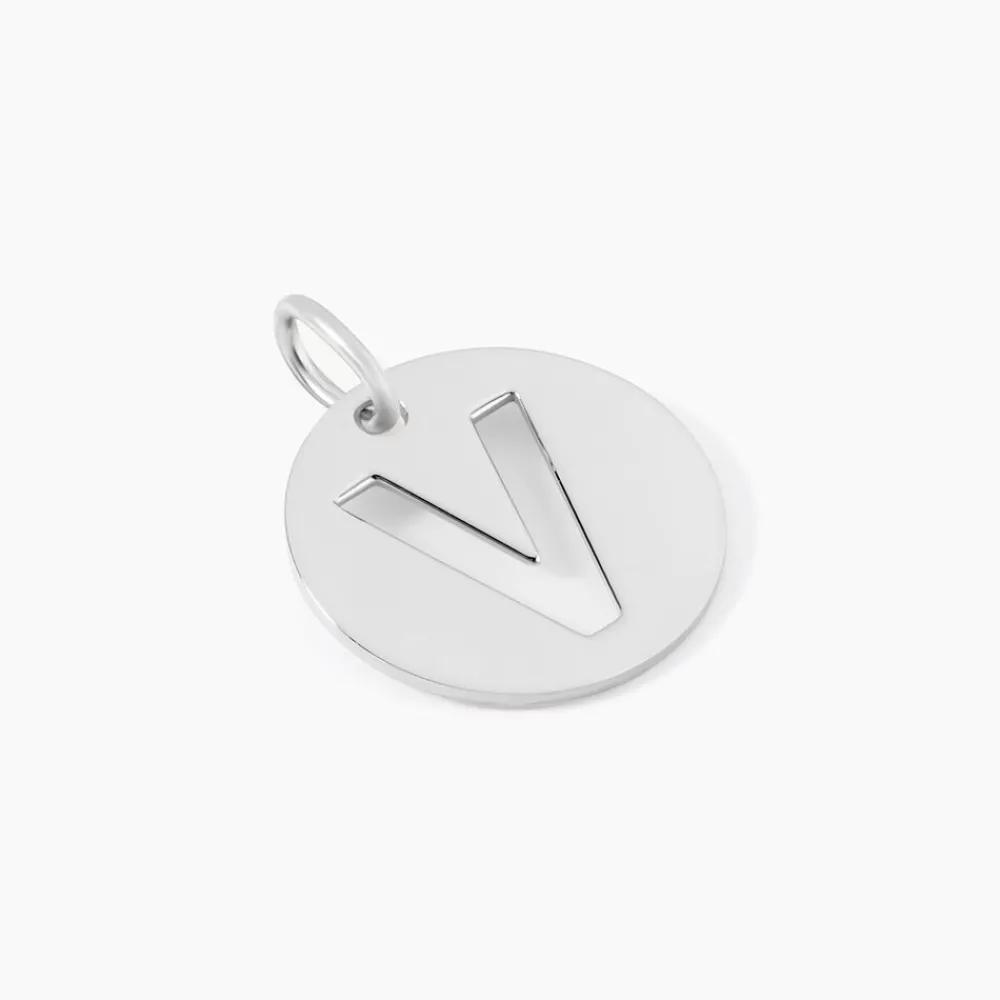 Pendentif Elio V Argent Blanc|Marc Orian