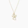 Pendentif Estrellita Ange Aureole Or Jaune