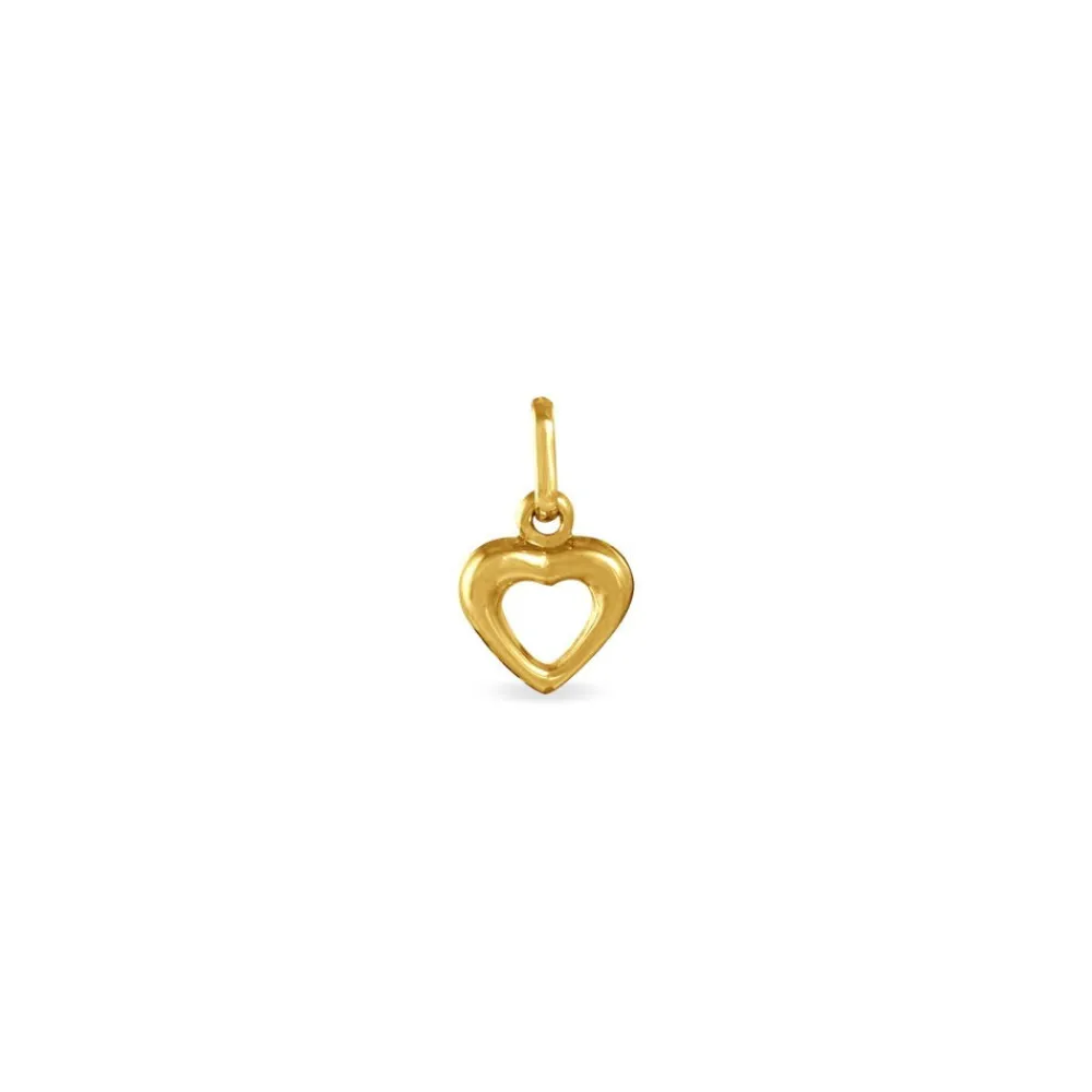 Pendentif Eudocie Coeur Bombe Or Jaune|Marc Orian New