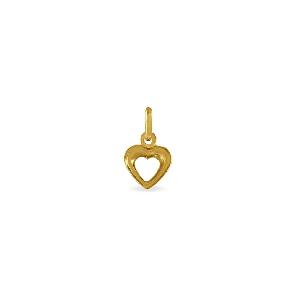 Pendentif Eudocie Coeur Bombe Or Jaune|Marc Orian New