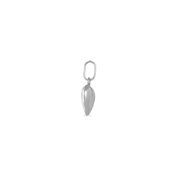 Pendentif Eudocie Coeur Lisse Or Blanc|Marc Orian Hot