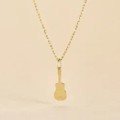 Pendentif Fatema Musique Guitare Or Jaune|Marc Orian Sale