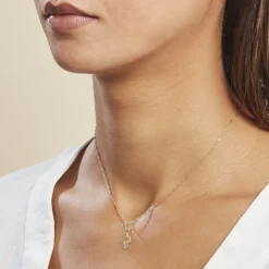 Pendentif Fatima Or Jaune