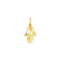 Pendentif Fatima Or Jaune