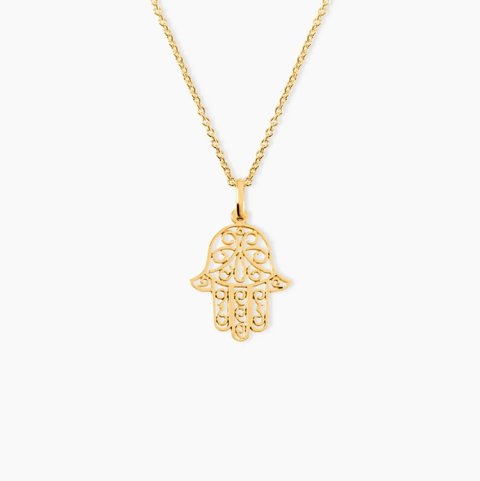 Pendentif Fatmah Or Jaune