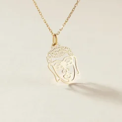 Pendentif Fazzia Bouddha Or Jaune|Marc Orian