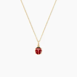 Pendentif Fedelina Coccinelle Or Jaune
