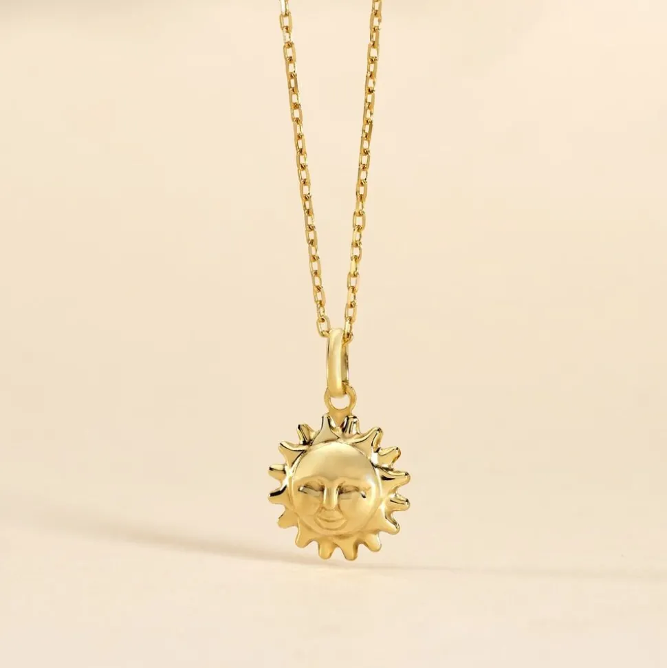 Pendentif Finlay Soleil Or Jaune
